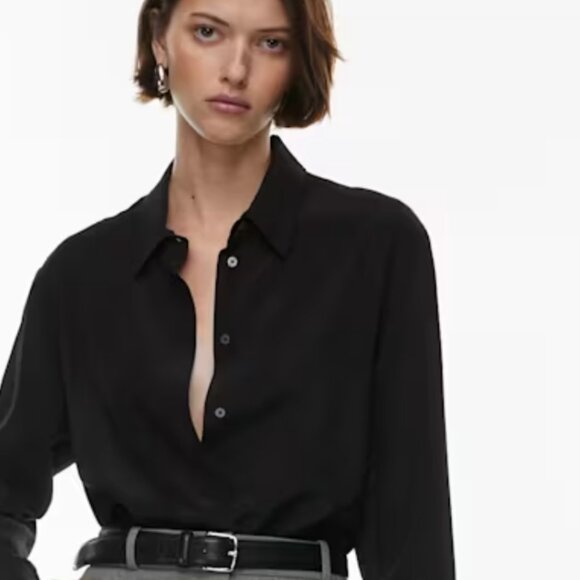 ARITZIA Stunning 100% Silk Blouse - Picture 2 of 6